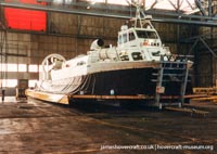 AP1-88 hovercraft with the Scandinavian company SAS